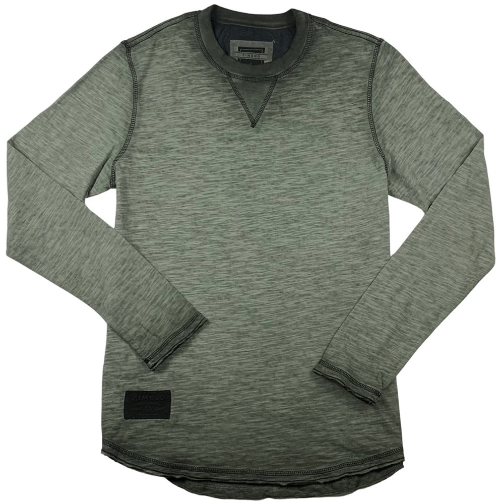 Military Green Long Sleeve T-shirt